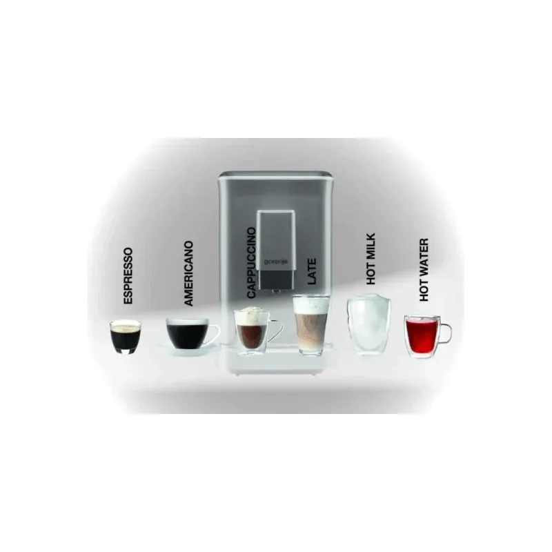 دستگاه قهوه ساز تمام اتوماتیک گرنیه مدل GFACM20S رنگ نقره ای - تصویر 2