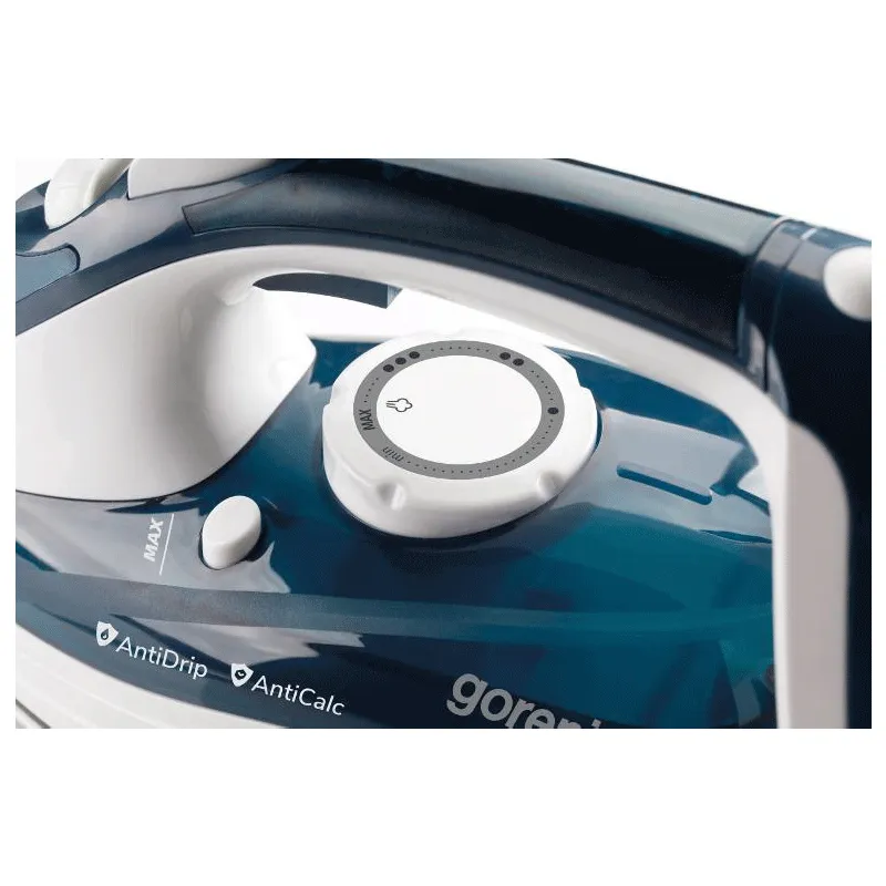 اتو بخار دستی گرنیه مدل SIH2800TQC رنگ آبی - تصویر 2